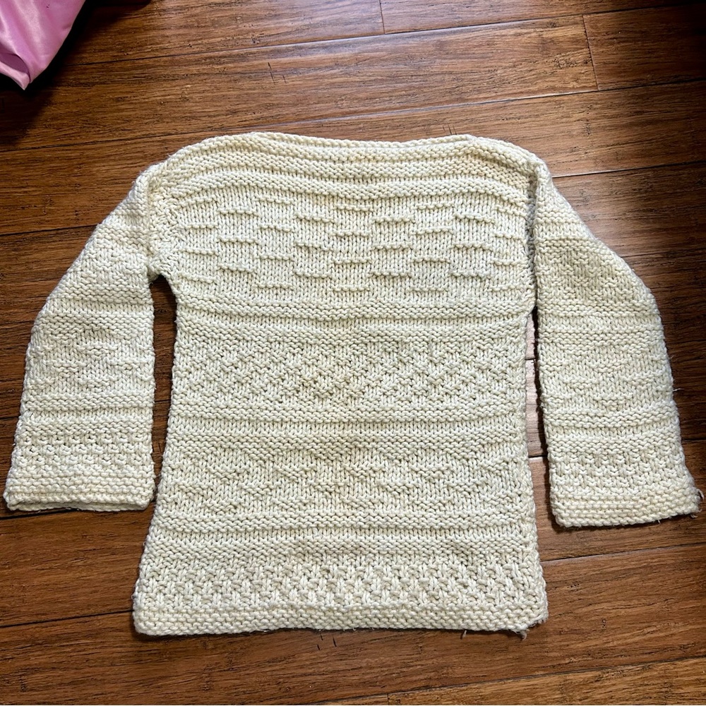 Vintage Sears Knit Sweater Acrylic/wool, Large